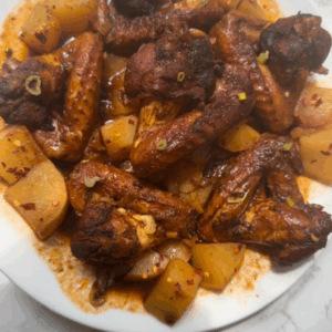 Caribbean Fricassee Chicken