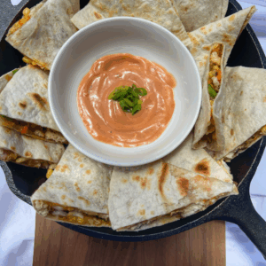 Jerk Chicken Quesadilla